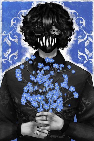 "forgetmenot" 2021 | Digital Illustration