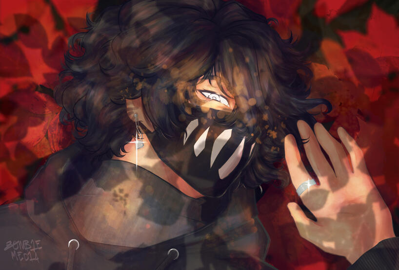 "autumn trees" (2023-2024) | Digital Illustration