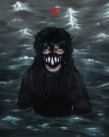 "the fall" (2024) | Digital Illustration